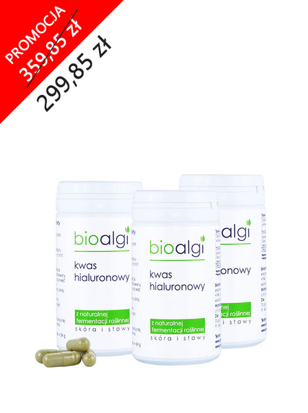 Kwas hialuronowy tabletki bioalgi