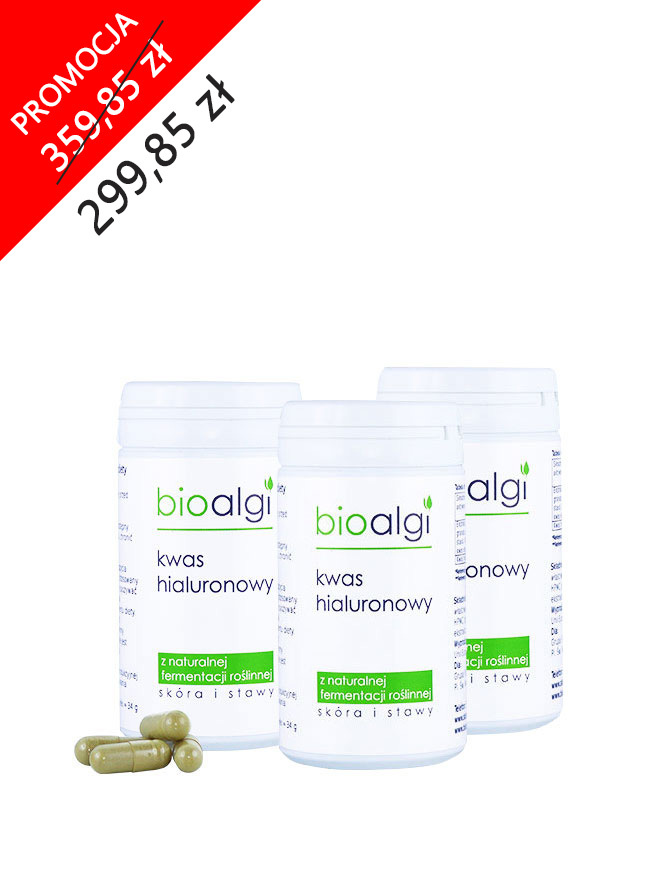 Kwas hialuronowy tabletki bioalgi