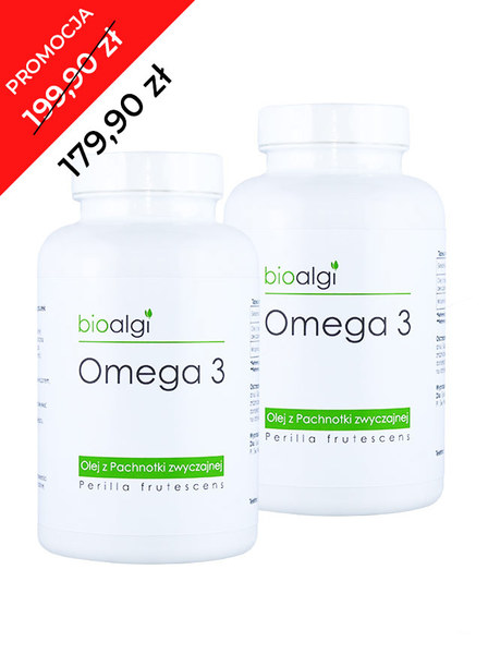 roślinny olej Omega 3 bioalgi