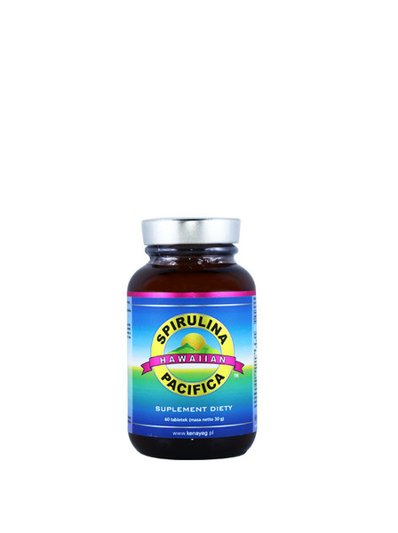 Hawajska spirulina pacifica - bogactwo naturalnych witamin i minerałów (60 tabletek)
