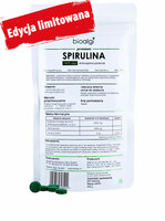 Spirulina tabletki
