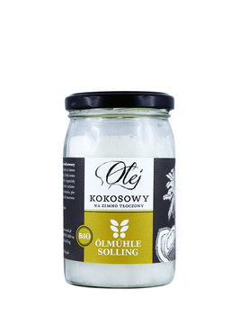 BIO olej kokosowy - tłoczony na zimno, nierafinowany