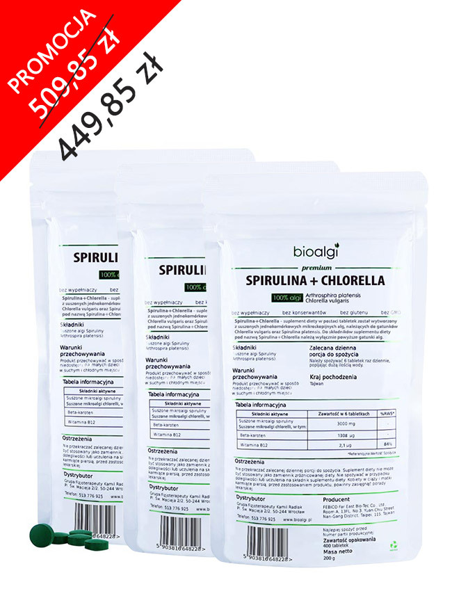 Spirulina i chlorella