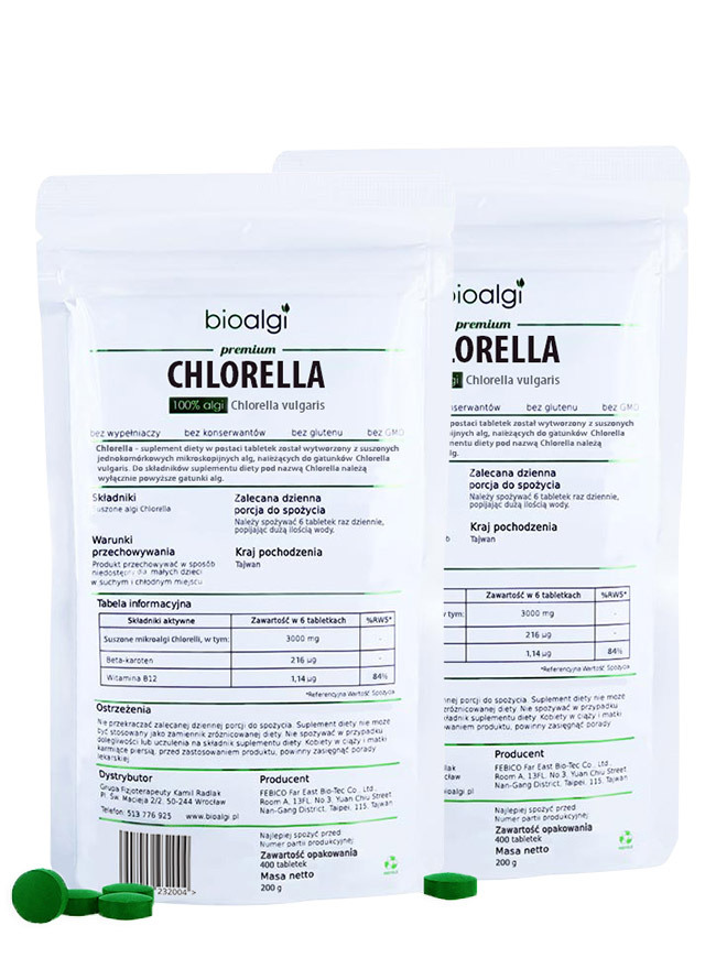 Zestaw: 2 x Chlorella