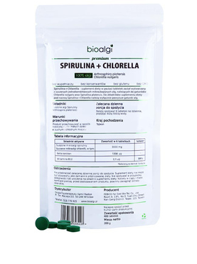 Spirulina + Chlorella - naturalne oczyszczanie organizmu z toksyn